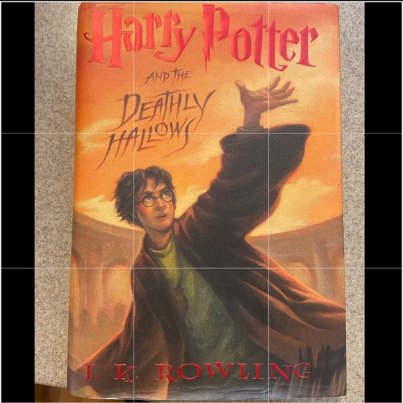 Harry Potter And The Deadly Hallows hardback book